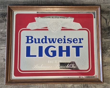 Budweiser Light Beer Sign