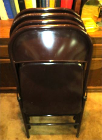 4 Folding Chairs