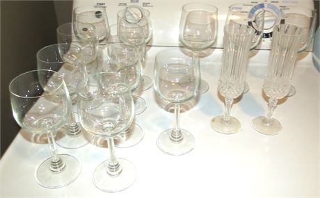 Assorted Wine Glasses