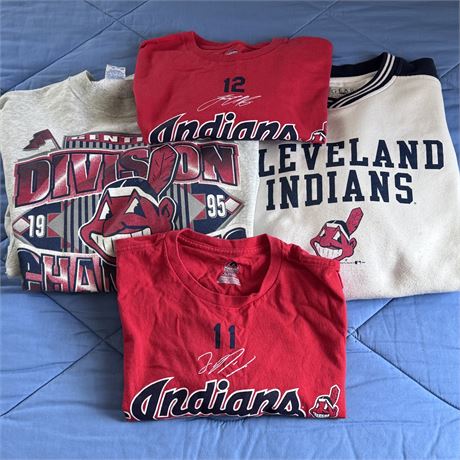 Vintage Cleveland Indians Sweatshirts and T-Shirts