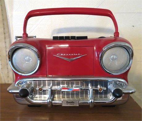 Battery Powered 57 Chevy Radio/Cassette Player