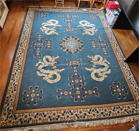 9x12 Oriental Style Woven Rug By Beauliev Of America