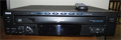 RCA 5 Disc CD Changer