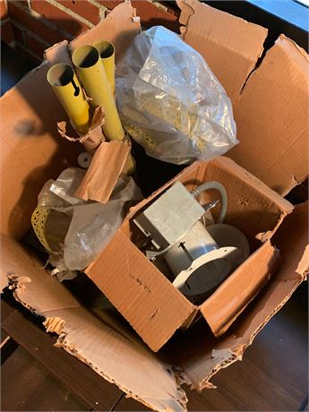 Recessed Lighting Fixtures, Rope Clamps & More - 1 Box