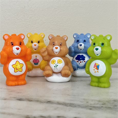 TCFC Care Bears Figures Cake Toppers Collectibles 2.5"