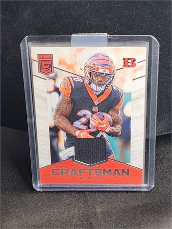 2019 Panini Elite~ Joe Mixon Jersey Card