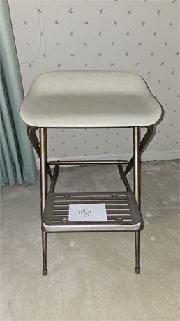 Vintage Samsonite Fold Up Step Stair/Stool