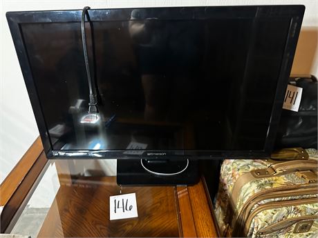 27" Emerson Flat Screen with dvd player attached