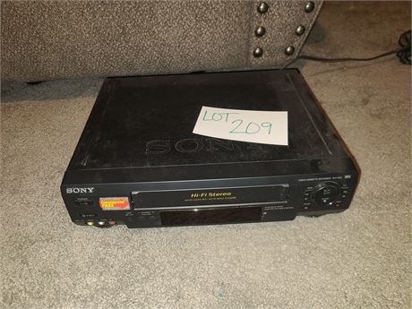 Sony VHS Recorder