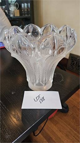 Lalique Crystal "Tulip Vase"