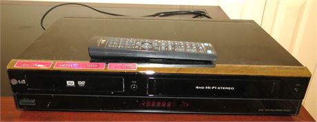 LG DVD/VCR player