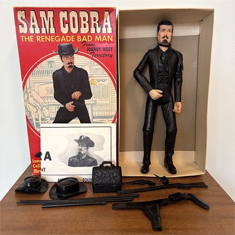 1960's MARX Sam Cobra Action Figure, Best of the West Series