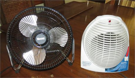 Small Massey Fan & Delongh Heater