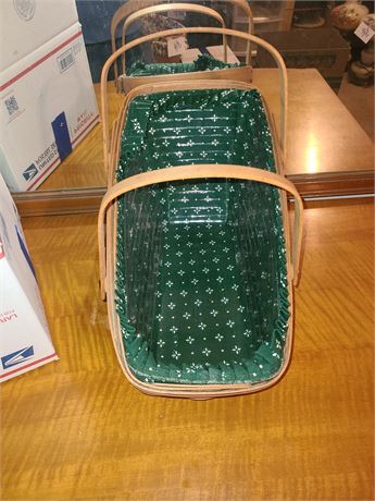 Longaberger 1994 Vegetable Basket with Liner