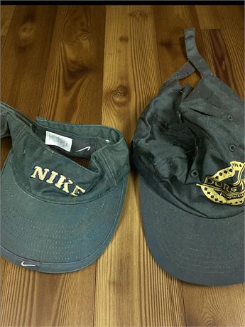 Vintage Nike Pro Classics Golf Visor & Hit Wear Yours Truly Ball Cap