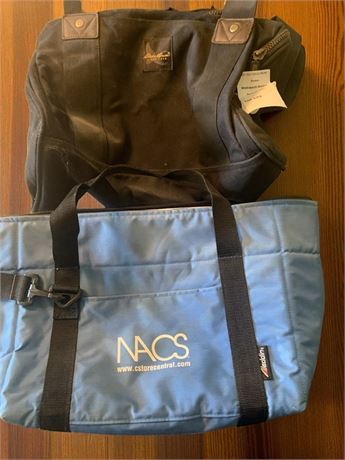 Eddie Bauer Duffel Bag & Insulated NACS Tote Bag Lot