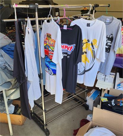 T-Shirts & Clothing Rack