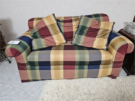 Sherrill Ombre Multi-Color Love Seat