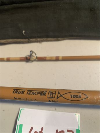 True Temper 1003 6 1/2 Ft Rod Made In The USA With Plastic Case