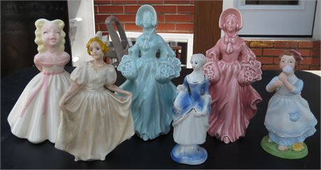 Assorted Figurines: (Several have had repairs)