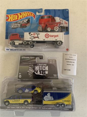Hot Wheels Super Rigs Target Bullseyes Big Rig