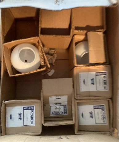 Clear Glass Acorn Beehive Globe/Shade W/Hobnail Pattern