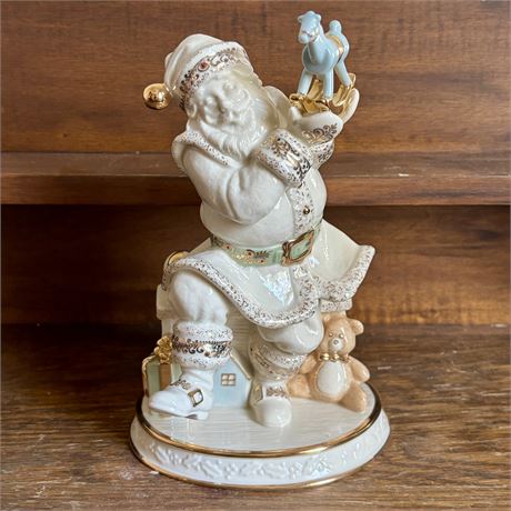 Lenox Toys From Santa Figurine - 9.5"