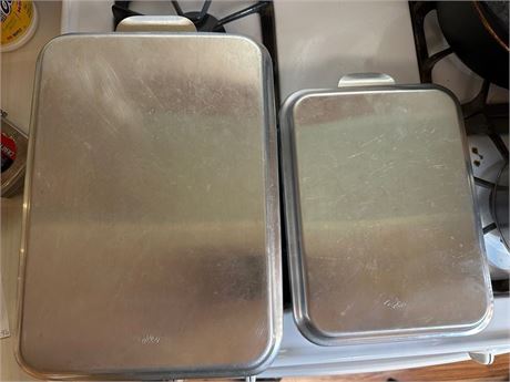 Vintage Foley Pans with Lids