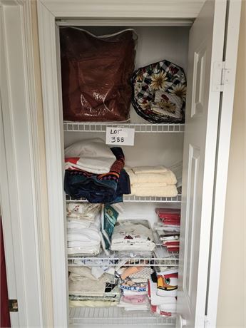 Hall Closet Cleanout: Bath Towels / Hand Towels / Mix Sheets & More