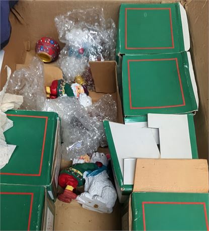 Vintage Christmas Ornament Lot