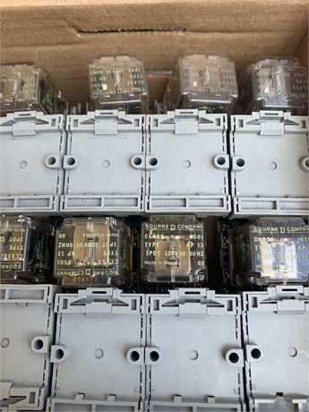 Square D Relay Class 8501 Type KP13 Relay Lot