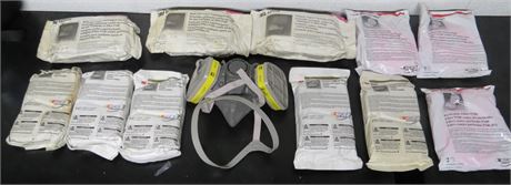 3M Respirator, Vapor Cartridges, Filters