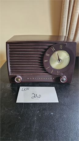 Westinghouse Electric Tube Radio AM