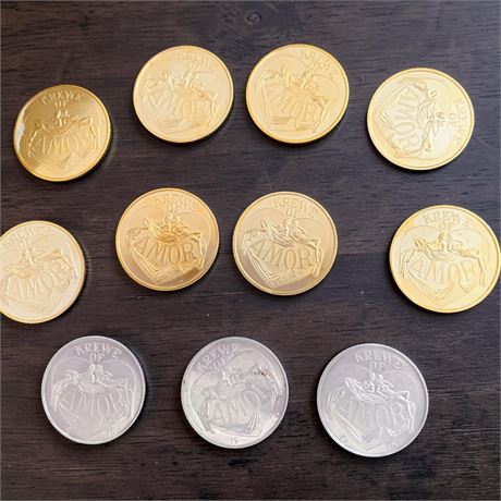 New Orleans Mardi Gras Coins From Krewe of Amor