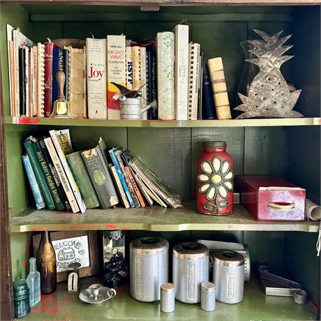 Hutch Shelving CLEANOUT - Books, Primitives & More