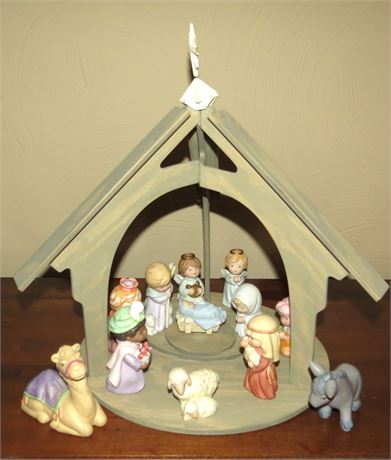 Avon Nativity Set