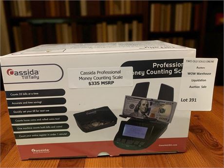 Cassida Professional Money Counting Scale/TillTally