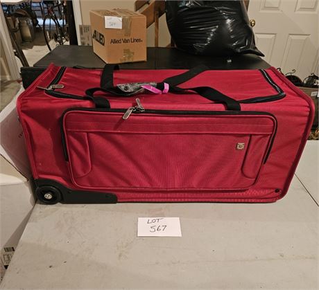 Victorinox Swiss Army Wheel Duffle Bag Luggage Color:Red