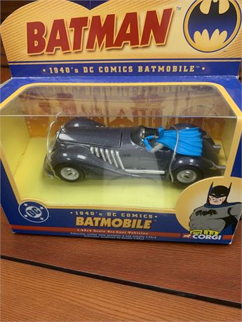 Corgi DC Comics 1940s Batmobile Die-Cast Vehicle Original Box