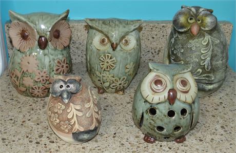 Owl Figurines