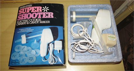 Super Shooter Electric Cookie, Canape & Candy Maker