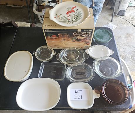 Vintage Cookware- Anchor Hocking Baking Dish, Pyrex & More