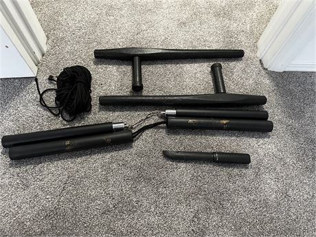 Martial Arts Practice Weapons- rubber and foam