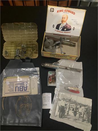 Bass Pro Shop Apron, Spinnerbaits/W Feather Tails, Kush Spoon Lure & More