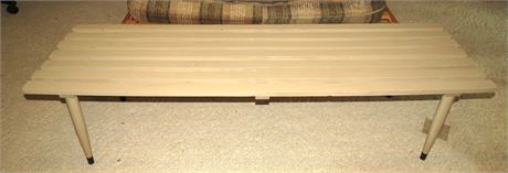 MCM Slatted Coffee Table/Bench
