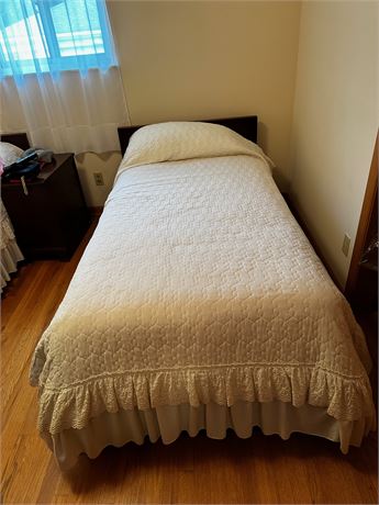 Bed Frame, Mattress and Boxspring