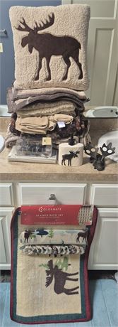 Moose Decor and Linens