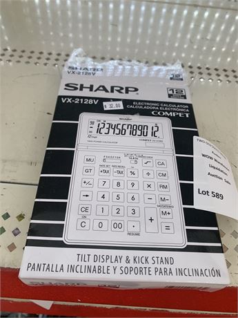 Sharp VX-2128V electronic Calculator