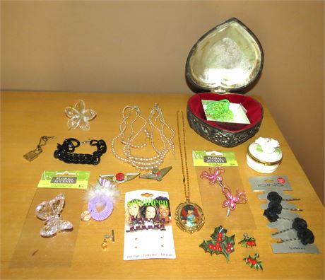 Costume Jewelry, Jewelry Boxes