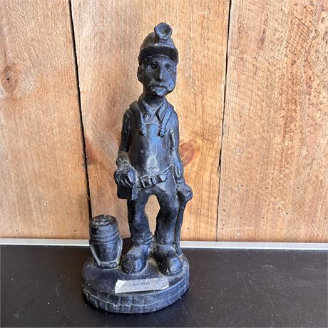 Big John Coal Miner Figure